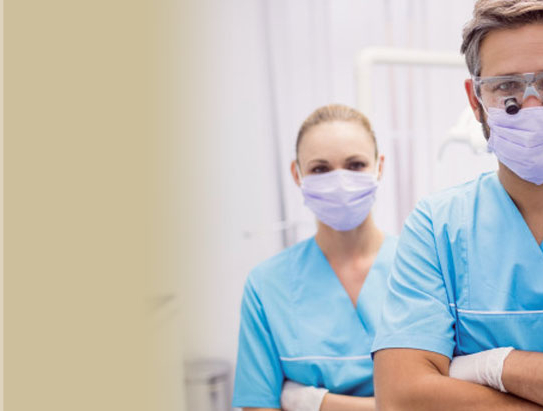 Two Professional Orthodontists at a Dental Care Clinic